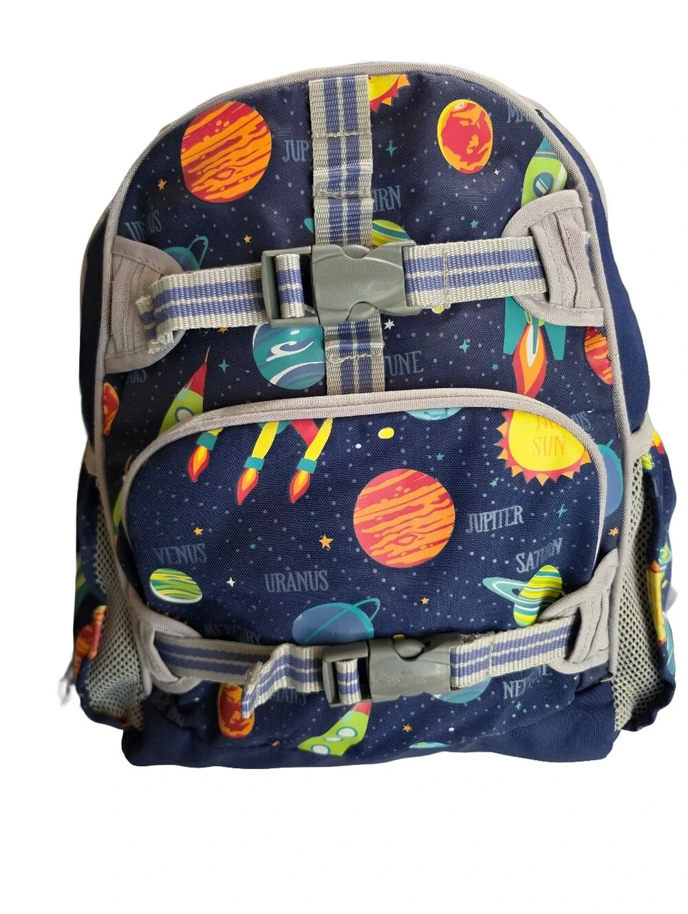 🔥Pottery Barn McKenzie Space Book Bag and RARE matching Pencil Pouch🔥